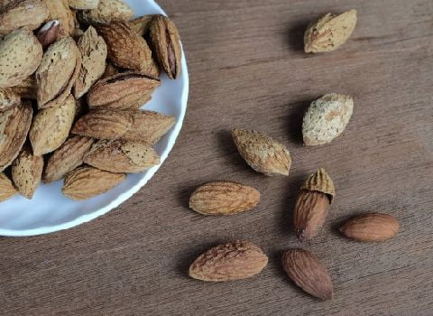 تصویر 1 از قیمت بادام درختی با پوست + فروش ویژه